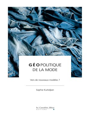 cover image of Geopolitique de la mode